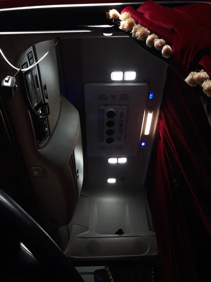 Innenraum LED Leuchten zweifarbig - Passend für DAF XF 105/106, LF & CF