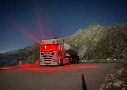 Innenraum LED Leuchten zweifarbig (Weiss/Rot) -  Passend für Scania S/R/G/P/L/XT Next-Gen 2016+
