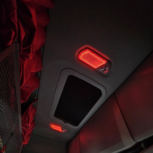 Interior LED lights, dual-colour (white/red) - Suitable for Scania S/R/G/P/L/XT Next-Gen 2016+