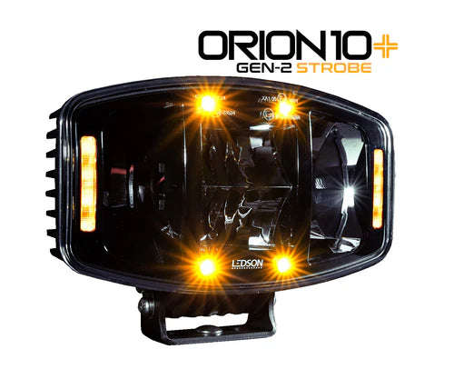 Orion10+ (GEN2) - LED Scheinwerfer mit Stroboskop und Warnlicht