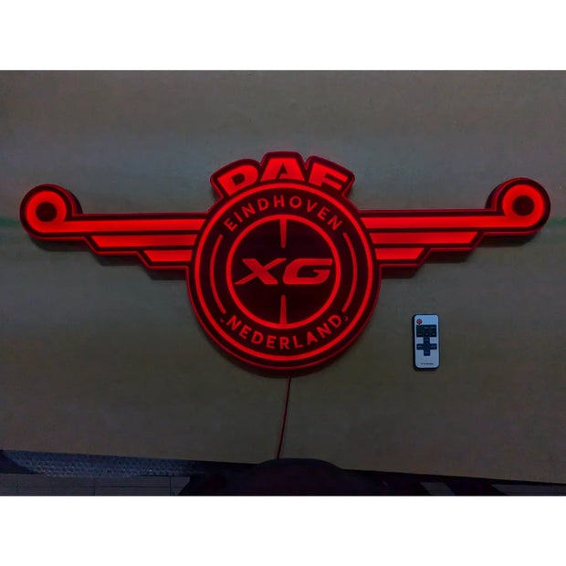 Benutzerdefinierte Kabinenbeleuchtung |84*35cm| - Muster "DAF XG"