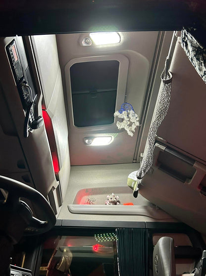 Innenraum LED Leuchten zweifarbig (Weiss/Rot) -  Passend für Scania S/R/G/P/L/XT Next-Gen 2016+