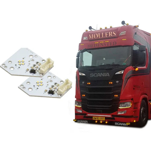 DRL conversion kit (Amber) - Suitable for Scania S, R Next Gen 2016+