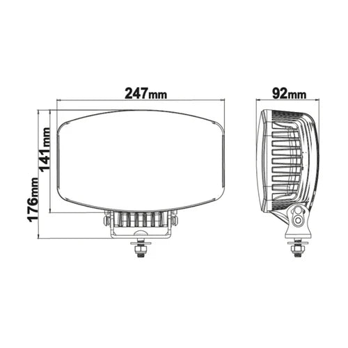 Orion10+ - Scheinwerfer mit Positionslicht (LEDSON)