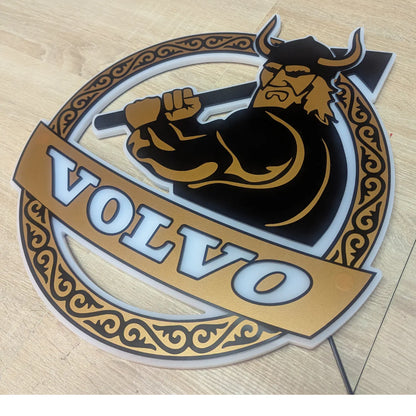 Benutzerdefinierte Kabinenbeleuchtung (50cm) - Muster "Volvo OldSkool"