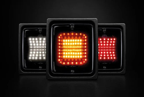 |STRANDS| SQUARE IZE LED (Rauchfarbene Linse)
