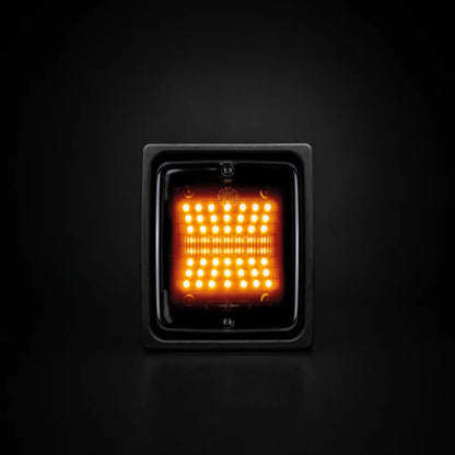 |STRANDS| SQUARE IZE LED (Rauchfarbene Linse)