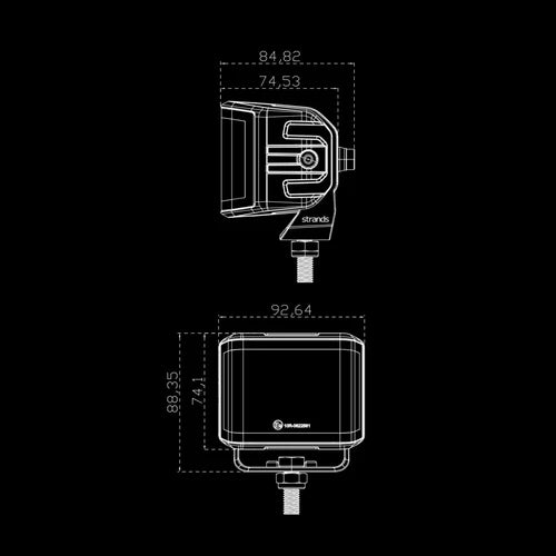 SIBERIA XP RED FOX (Work/Warning Light)