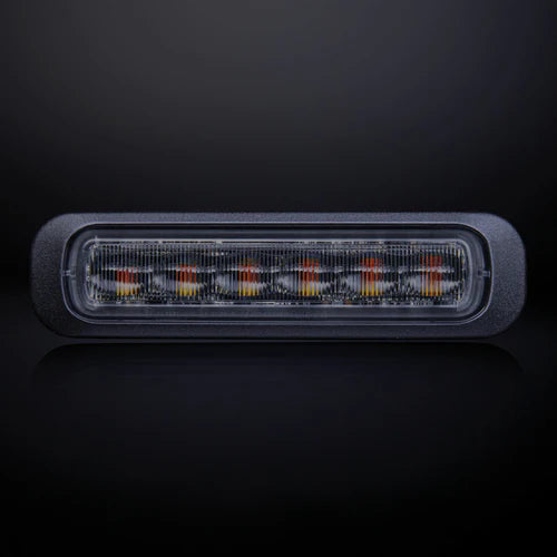 |STRANDS| DARK KNIGHT Stroboskoplicht (Dunkle Linse - 6 LED)