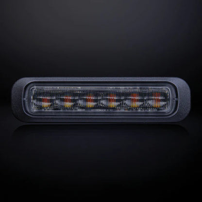 |STRANDS| DARK KNIGHT Stroboskoplicht (Dunkle Linse - 6 LED)