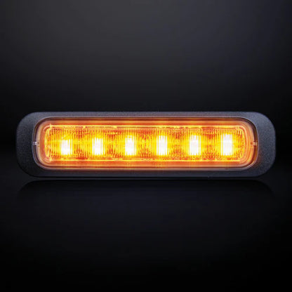 |STRANDS| DARK KNIGHT Stroboskoplicht (Dunkle Linse - 6 LED)
