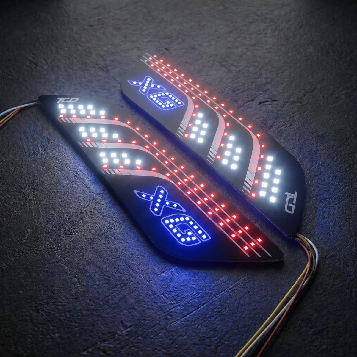 Innenraum LED-Leuchten zweifarbig - Passend für DAF XG/XF (2021+)