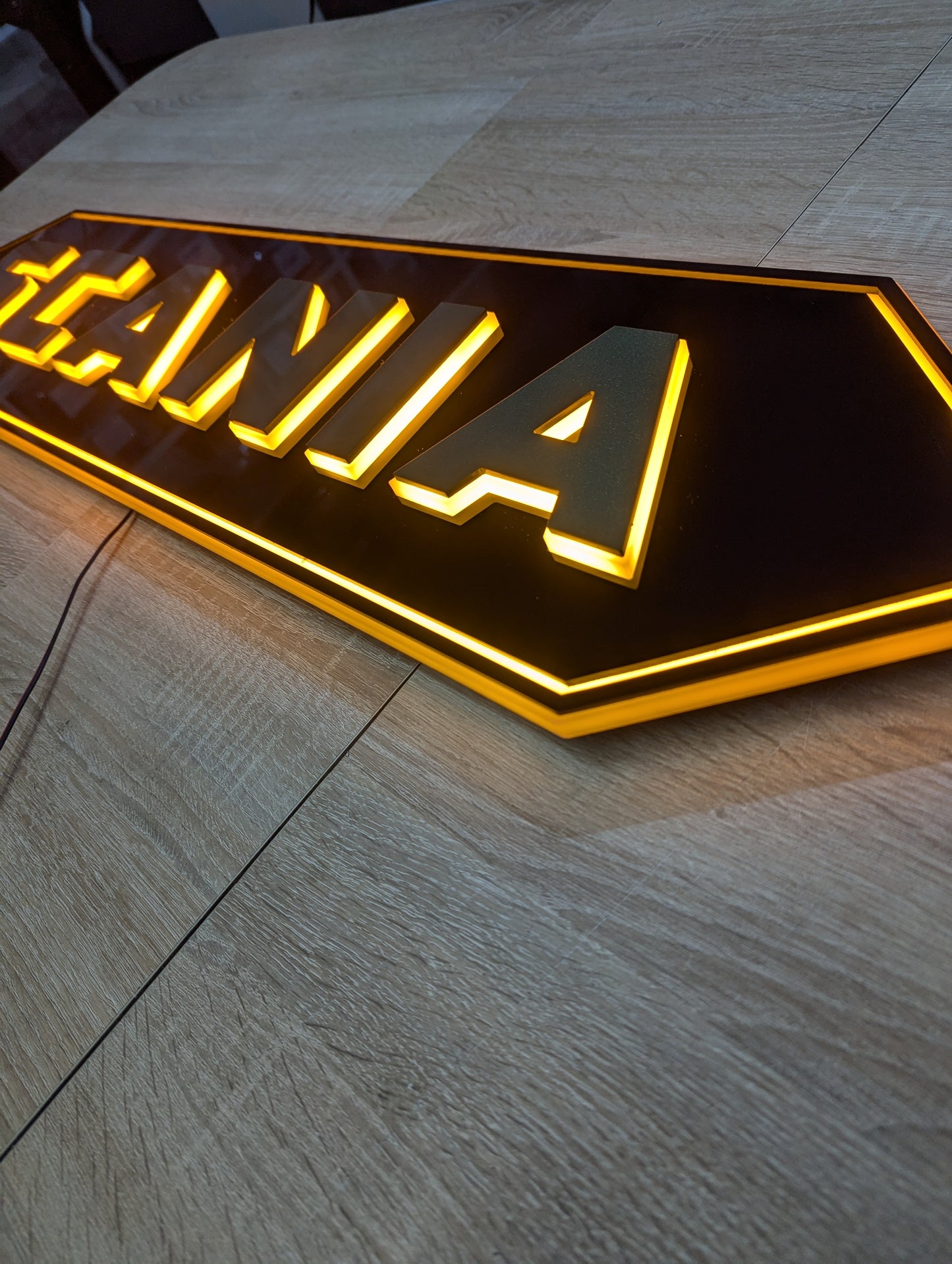 Custom Scania OldSkool Grill Badge
