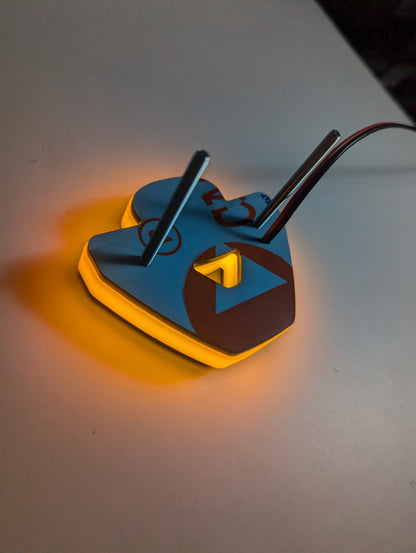 Benutzerdefinierte LED für Seitenspoiler (13cm) - Muster "V8"