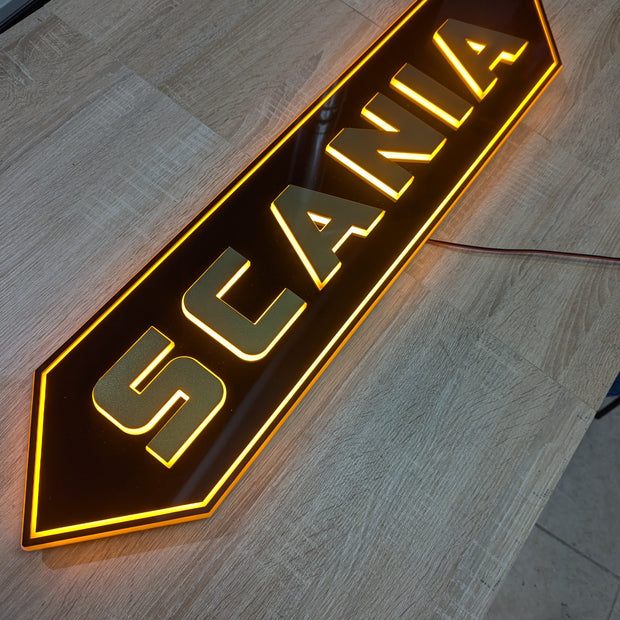 Custom Scania OldSkool Grill Badge