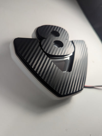 Benutzerdefinierte LED für Grill (8cm) - Muster "V8"