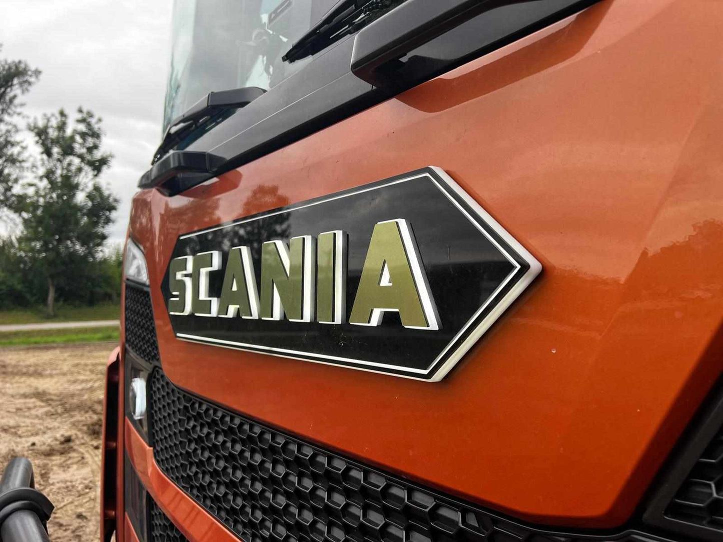 Custom Scania OldSkool Grill Badge