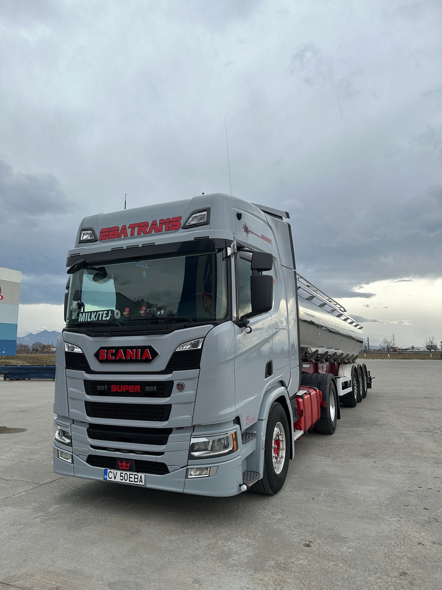 Custom Scania OldSkool Grill Badge