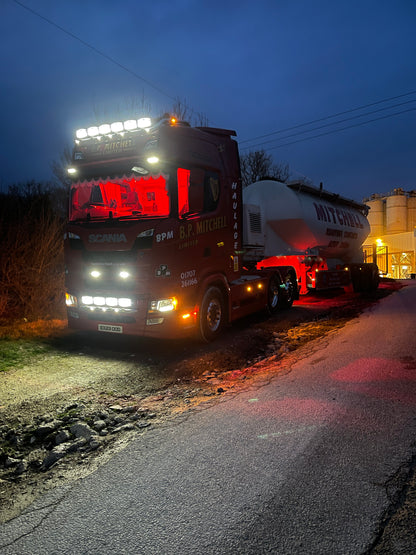 Innenraum LED Leuchten zweifarbig (Weiss/Rot) -  Passend für Scania S/R/G/P/L/XT Next-Gen 2016+