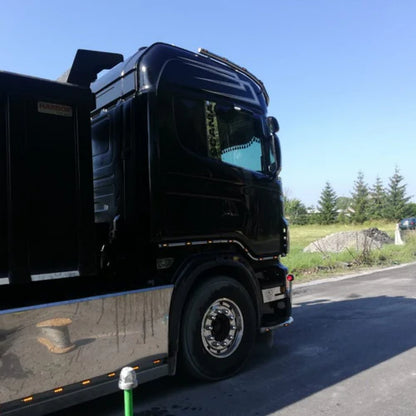 Edelstahl Untertürschienen + Verlängerung - Passend für Scania R1/R2