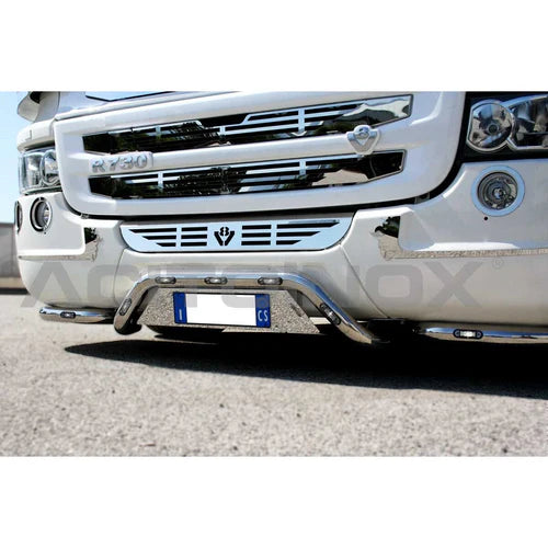 Edelstahl-Stossstange | Niedrig - Passend für Scania R-Serie
