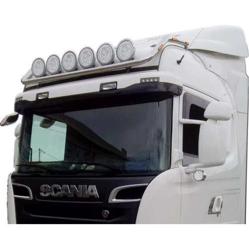 Dachlampenschiene (6 Halterungen) - Passend für Scania (144/164/R1/R2-High Line Kabine)