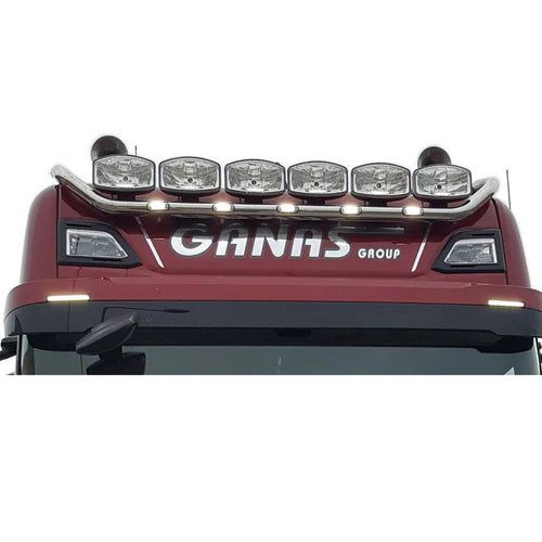 Roof light rail (6 brackets) - Suitable for Scania Next-Gen 2016+