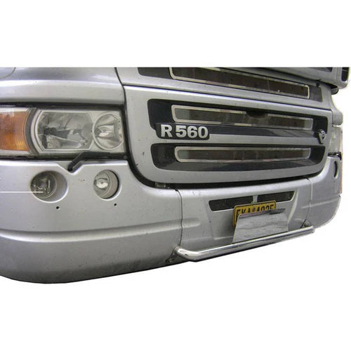 Mini Edelstahl Kennzeichenstange - Passend für Scania R2