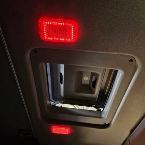 Innenraum LED Leuchten zweifarbig (Weiss/Rot) - Passend für Scania R/P/G (2004-2016)