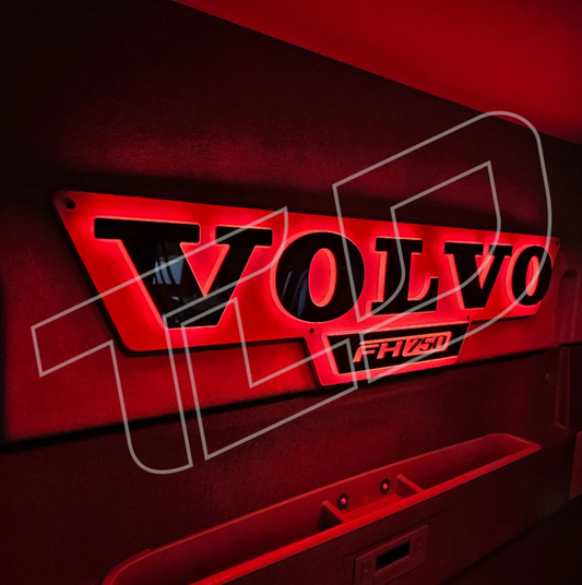 Benutzerdefinierte Kabinenbeleuchtung (Alcantara umwickelt) - Muster Volvo