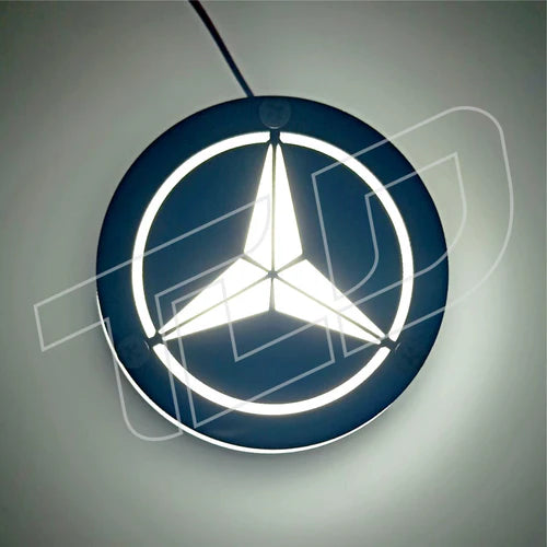 LED Badge (8cm) - Passend für Mercedes