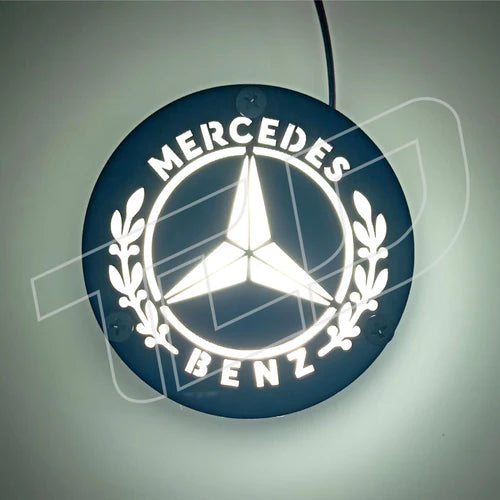 LED Badge (8cm) - Passend für Mercedes