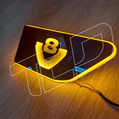 Benutzerdefinierte Fender LED Badges (Set) - Passend für Scania R