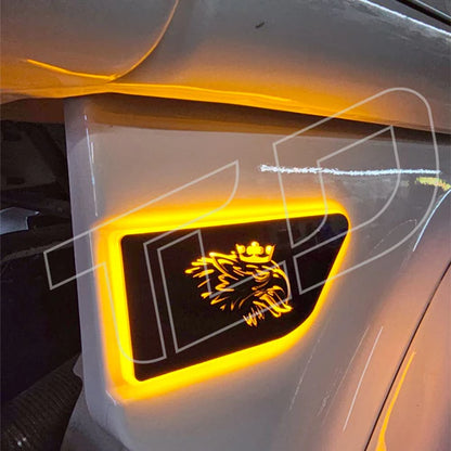Benutzerdefinierte Fender LED Badges (Set) - Passend für Scania R