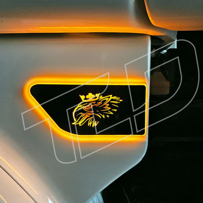Benutzerdefinierte Fender LED Badges (Set) - Passend für Scania R