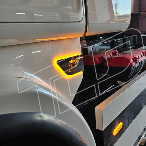 Custom Fender LED Badges (Set) - Suitable for Scania R