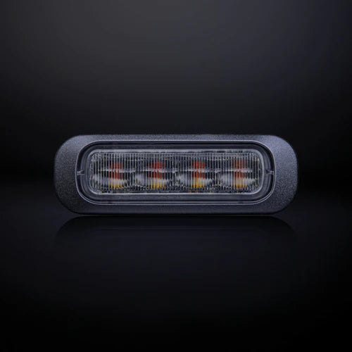 |STRANDS| DARK KNIGHT Stroboskoplicht (Dunkle Linse - 4 LED)